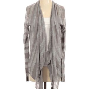 #17 Gray Striped Women's Sweater